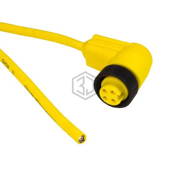KW0400108 YL358 - Alpha Wire - Circular Cable Assemblies
