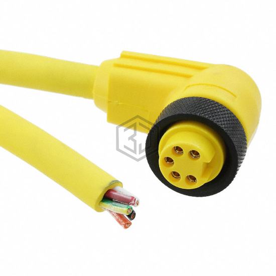 KW0500115 YL356 - Alpha Wire - Circular Cable Assemblies