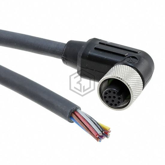 AW1200125 BK357 - Alpha Wire - Circular Cable Assemblies