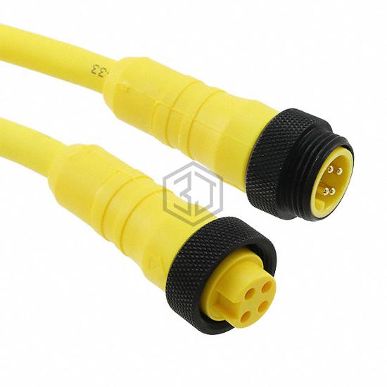 LR04KR114 YL401 - Alpha Wire - Circular Cable Assemblies