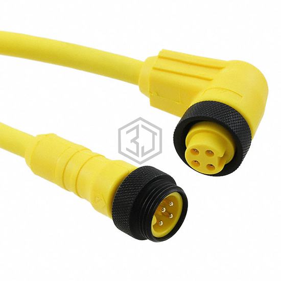 LR04KW114 YL400 - Alpha Wire - Circular Cable Assemblies