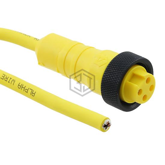 KR0400108 YL400 - Alpha Wire - Circular Cable Assemblies