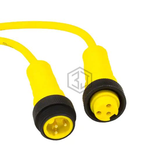 LR03KR107 YL355 - Alpha Wire - Circular Cable Assemblies