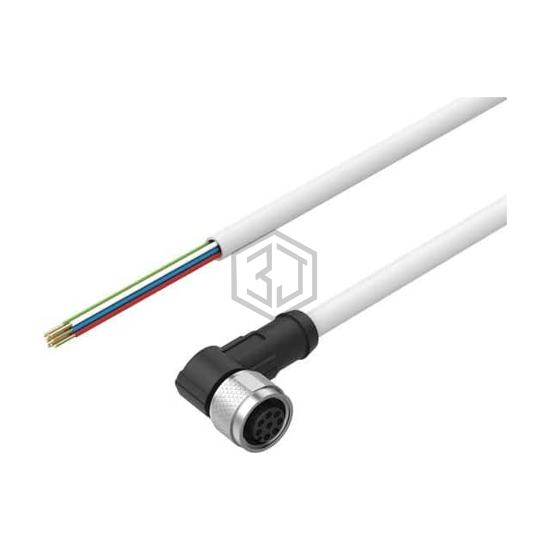 NEBC-M12W8-E-5-N-B-LE8 - Festo Corporation - Circular Cable Assemblies