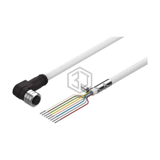 NEBM-M12W8-E-2.5-LE8 - Festo Corporation - Circular Cable Assemblies