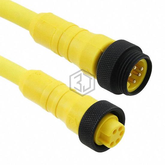 LR05KR115 YL400 - Alpha Wire - Circular Cable Assemblies