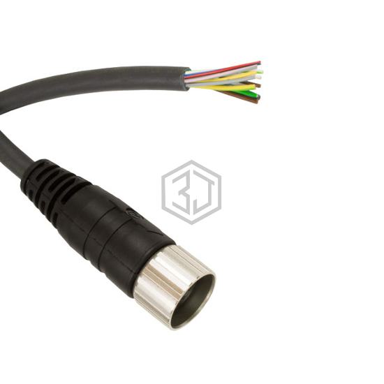 ER1200126 BK401 - Alpha Wire - Circular Cable Assemblies