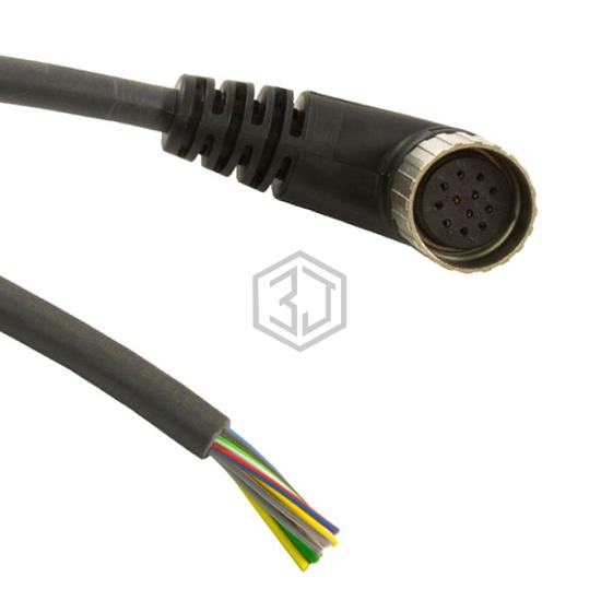 EW1200126 BK359 - Alpha Wire - Circular Cable Assemblies