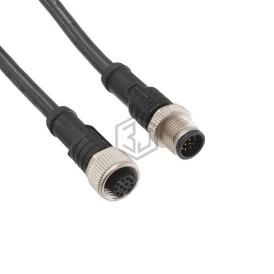 M12A12ML-12AFL-SDA05 - Amphenol LTW - Circular Cable Assemblies