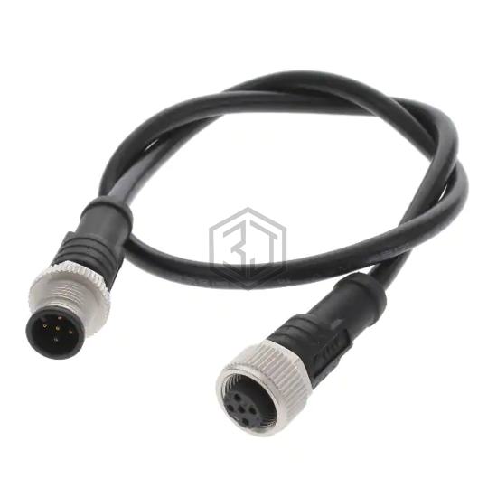 M12A05ML-12AFL-SDA05 - Amphenol LTW - Circular Cable Assemblies