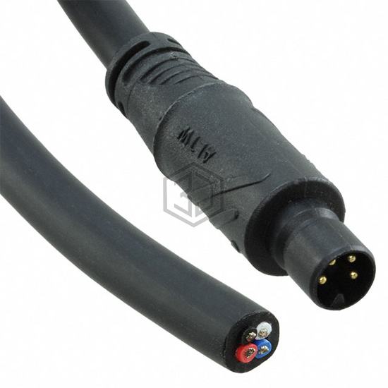 Q8D-04AMMM-QL8A01 - Amphenol LTW - Circular Cable Assemblies