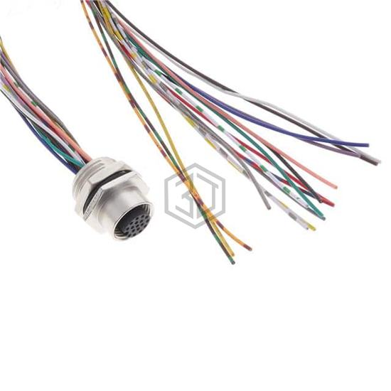 M12A-17PFFC-SH8C20 - Amphenol LTW - Circular Cable Assemblies