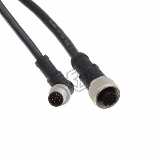 M12A12FL-12AMR-SDA05 - Amphenol LTW - Circular Cable Assemblies