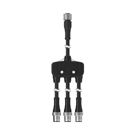CSF3A-M12F81M12M41 - Banner Engineering Corporation - Circular Cable Assemblies