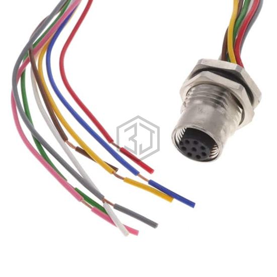 ALBKF12-RPBR8-P2 - Altech Corporation - Circular Cable Assemblies