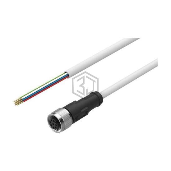 NEBC-M12G8-E-2-N-B-LE8 - Festo Corporation - Circular Cable Assemblies