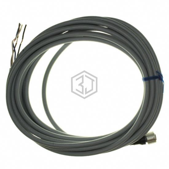 XS5F-D421-G80-A - Omron Automation and Safety - Circular Cable Assemblies