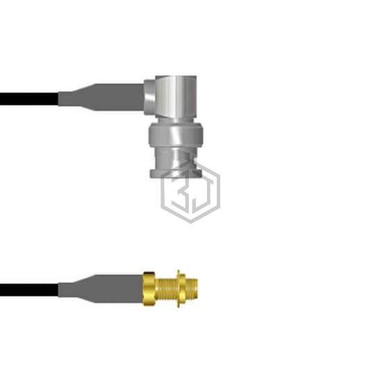 Q-0E02Y0008003F - Amphenol Custom Cable - Coaxial Cables (RF)