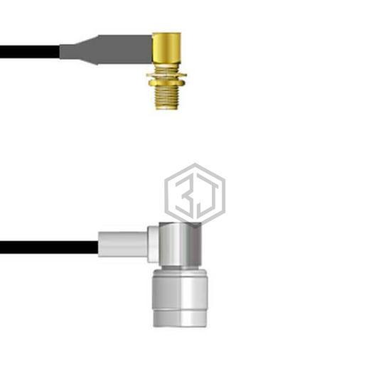 Q-2R04W0008024I - Amphenol Custom Cable - Coaxial Cables (RF)