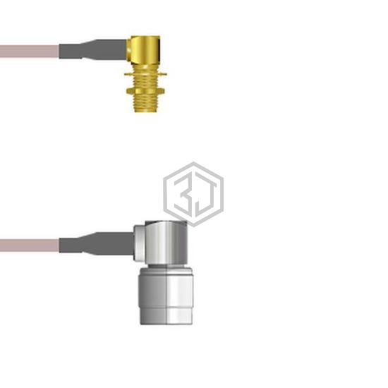 Q-2P04T00050.5M - Amphenol Custom Cable - Coaxial Cables (RF)