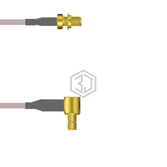 Q-2W03I0005012I - Amphenol Custom Cable - Coaxial Cables (RF)