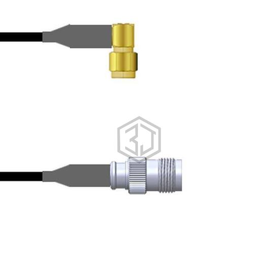 Q-3704L000D0.5M - Amphenol Custom Cable - Coaxial Cables (RF)