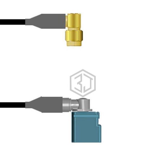 Q-3605D0008.25M - Amphenol Custom Cable - Coaxial Cables (RF)
