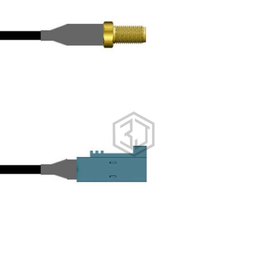 Q-2Z05F0008048I - Amphenol Custom Cable - Coaxial Cables (RF)