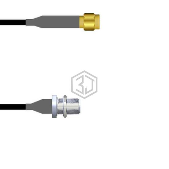 Q-6801U0003003I - Amphenol Custom Cable - Coaxial Cables (RF)