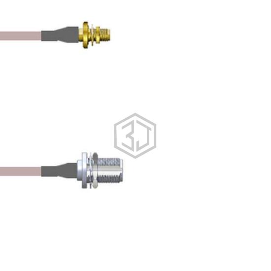 Q-2U01Z0001002M - Amphenol Custom Cable - Coaxial Cables (RF)
