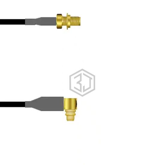 Q-2W01N00030.5M - Amphenol Custom Cable - Coaxial Cables (RF)