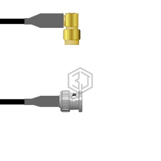 Q-3600L0008001M - Amphenol Custom Cable - Coaxial Cables (RF)