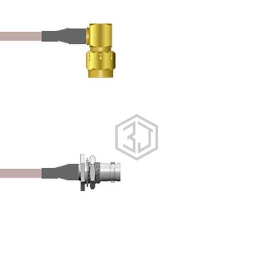 Q-3300100010.5M - Amphenol Custom Cable - Coaxial Cables (RF)