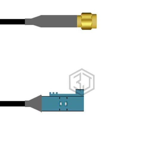 Q-6805E0003002M - Amphenol Custom Cable - Coaxial Cables (RF)