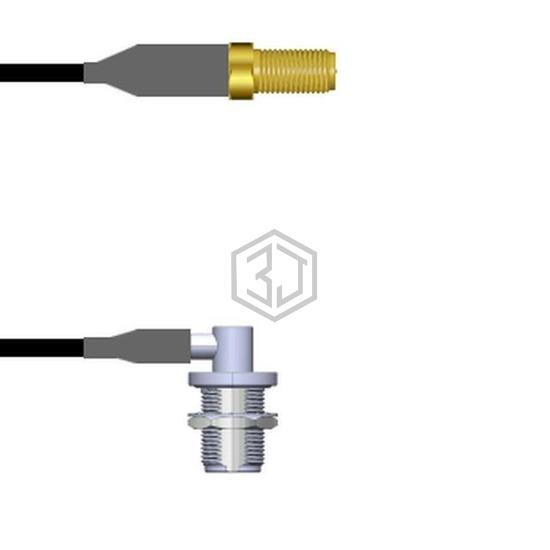 Q-7201S00082.5M - Amphenol Custom Cable - Coaxial Cables (RF)