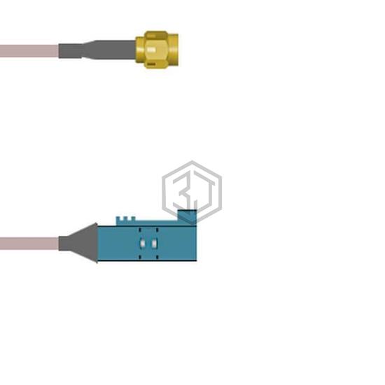 Q-3B05E0005001M - Amphenol Custom Cable - Coaxial Cables (RF)