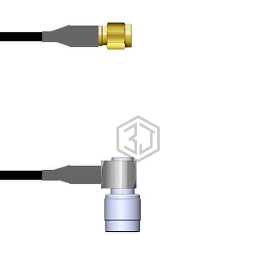 Q-3E04V000D001M - Amphenol Custom Cable - Coaxial Cables (RF)