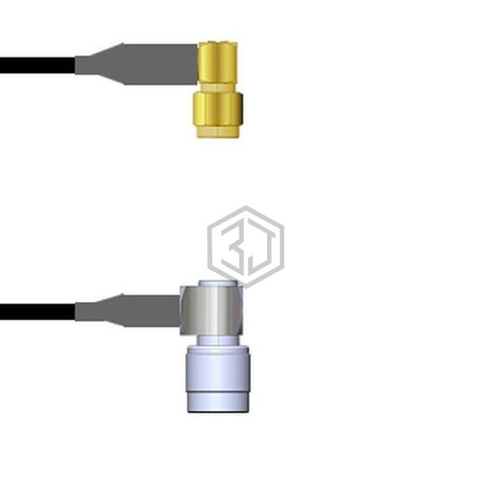 Q-3704V000D0.5M - Amphenol Custom Cable - Coaxial Cables (RF)