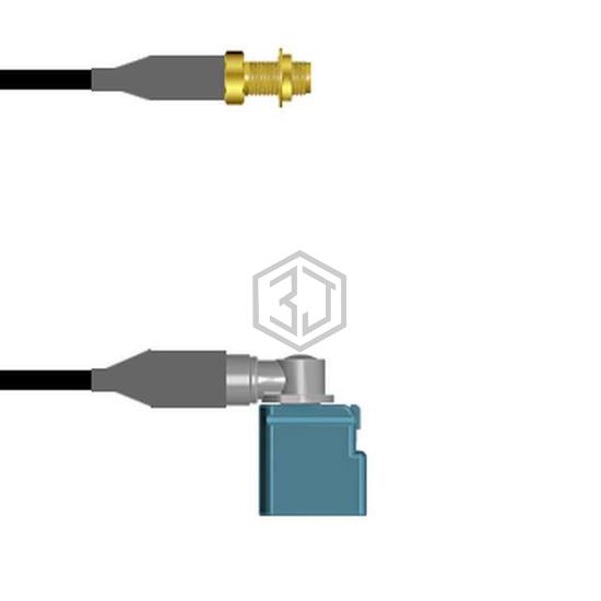 Q-2Y05D0008002M - Amphenol Custom Cable - Coaxial Cables (RF)