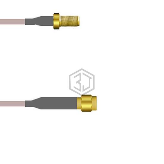 Q-2V06800052.5M - Amphenol Custom Cable - Coaxial Cables (RF)