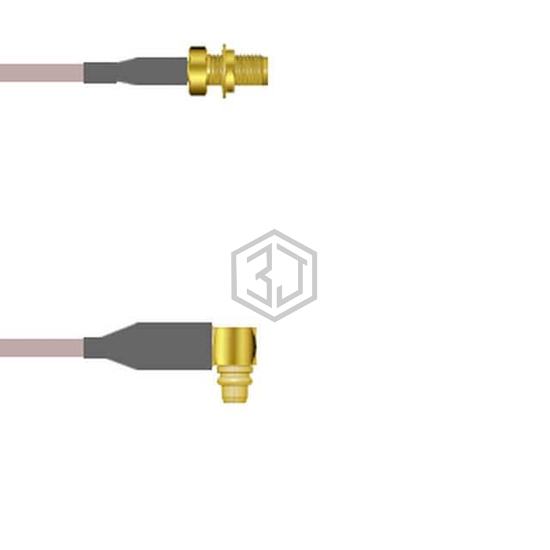 Q-2W01N0005024I - Amphenol Custom Cable - Coaxial Cables (RF)