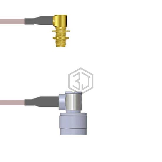 Q-2P02C0005003I - Amphenol Custom Cable - Coaxial Cables (RF)