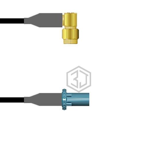 Q-3605B00082.5M - Amphenol Custom Cable - Coaxial Cables (RF)