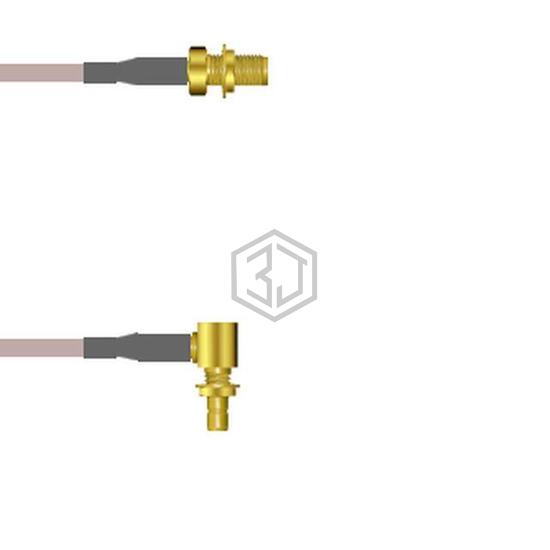 Q-2W03H0005003I - Amphenol Custom Cable - Coaxial Cables (RF)