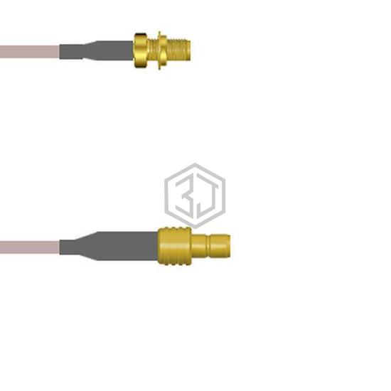Q-2W03L0005002M - Amphenol Custom Cable - Coaxial Cables (RF)
