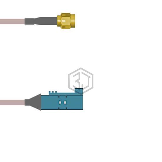 Q-3B05E0005048I - Amphenol Custom Cable - Coaxial Cables (RF)