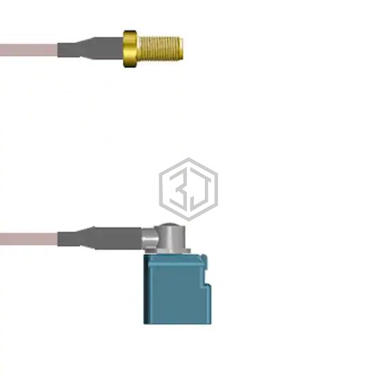Q-2V05C0005084I - Amphenol Custom Cable - Coaxial Cables (RF)