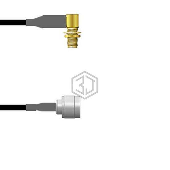 Q-2R02N0008072I - Amphenol Custom Cable - Coaxial Cables (RF)