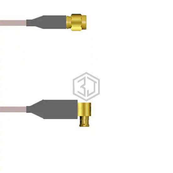 Q-3F019000H0.5M - Amphenol Custom Cable - Coaxial Cables (RF)