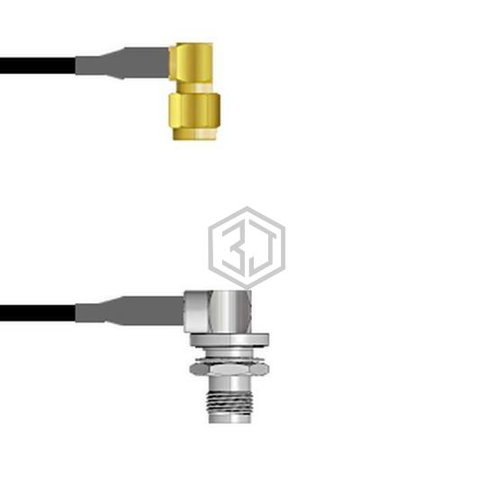 Q-340480003002M - Amphenol Custom Cable - Coaxial Cables (RF)